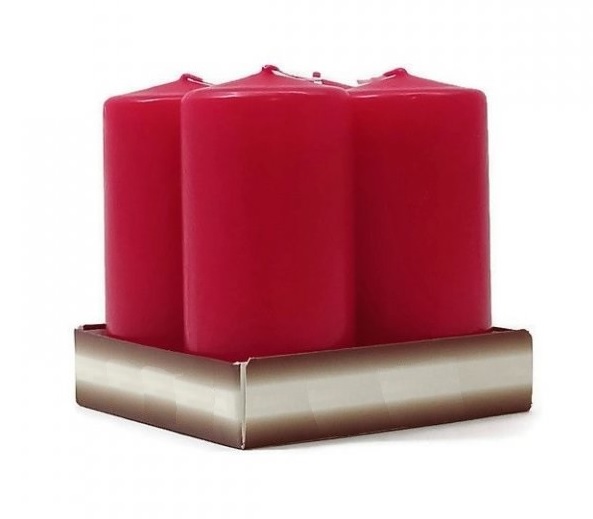 Adventní svíčky na Vánoce